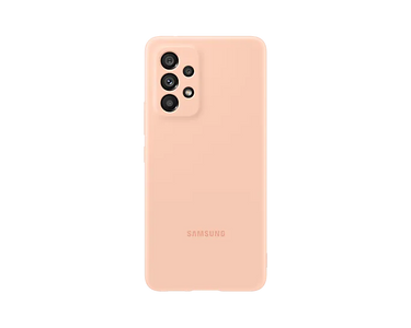 Samsung Silicone Cover for Galaxy A53 5G - Peach
